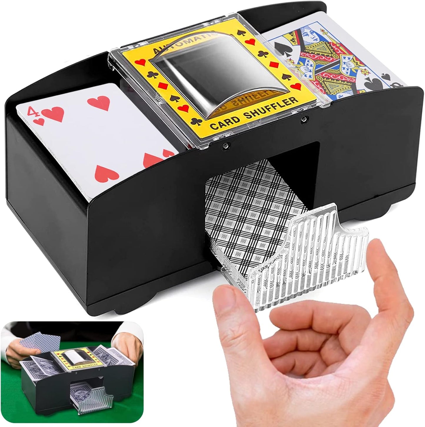 Mezcladora Automatica De Cartas + Ebook de obsequio